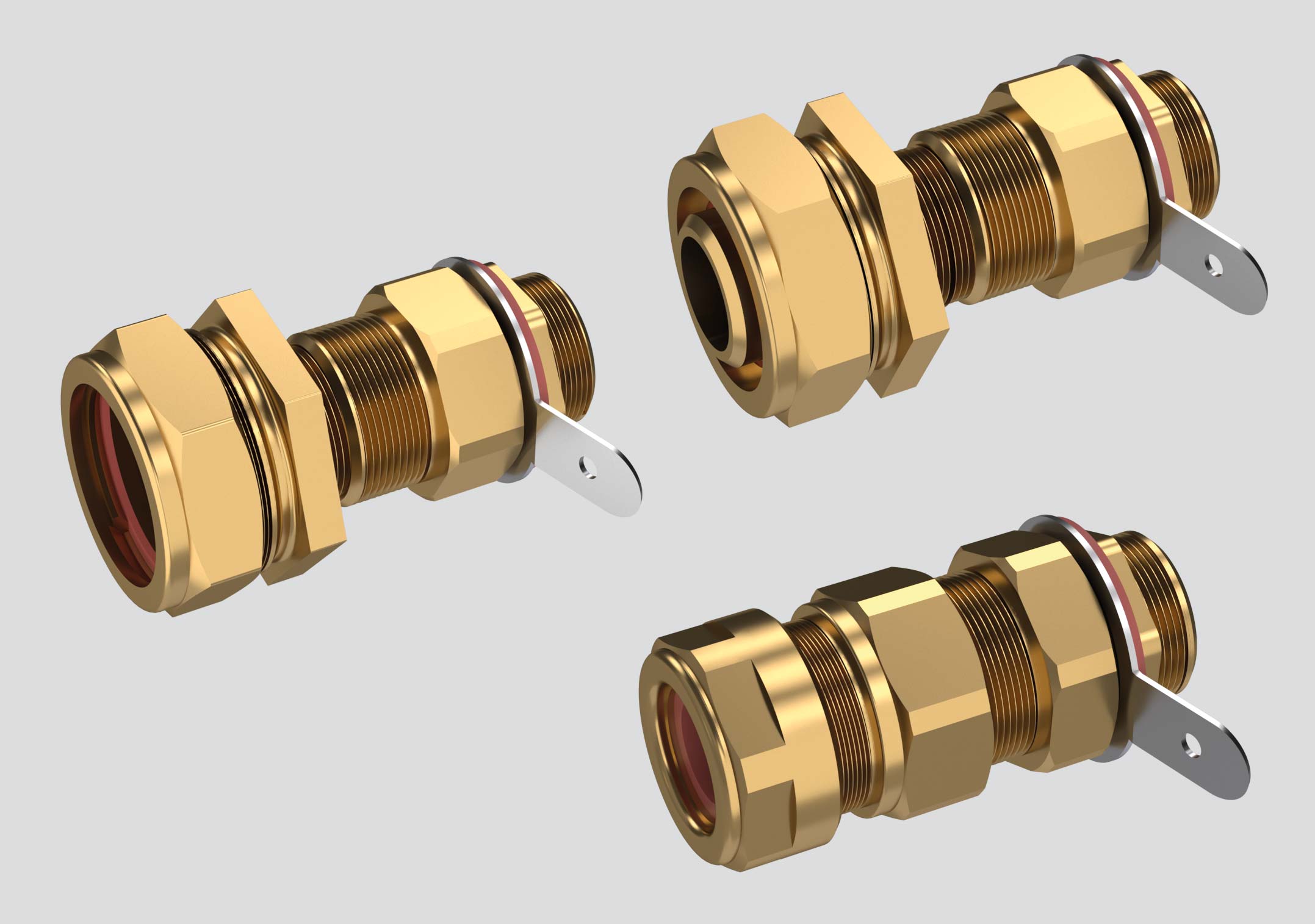 Explosion-Proof Cable Gland KBB-R for Armored Cables